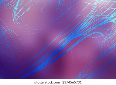 Púrpura claro, patrón borroso del vector rosado. Una elegante ilustración brillante con gradiente. Diseño borroso para su sitio web.