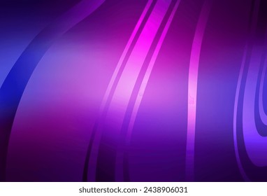 Light Purple, Pink vector blurred pattern. Colorful illustration in abstract style with gradient. Smart design for your work.