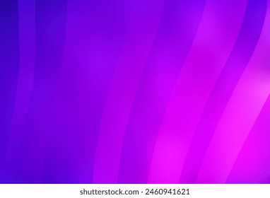 Light Purple, Pink vector blurred shine abstract background. Glitter abstract illustration with gradient design. The best blurred design for your business.