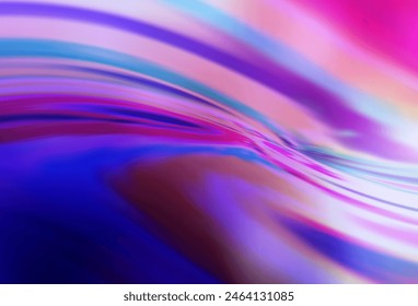 Light Purple, Pink vector blurred shine abstract template. Shining colorful illustration in smart style. Smart design for your work.