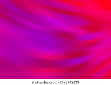 Light Purple, Pink vector blurred shine abstract pattern. A completely new color illustration in a bokeh style. The template can be used for your brand book.