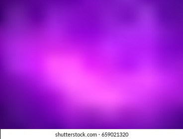 Light Purple, Pink vector blurred template. Colorful illustration in abstract style with gradient. Brand-new style for your business design.