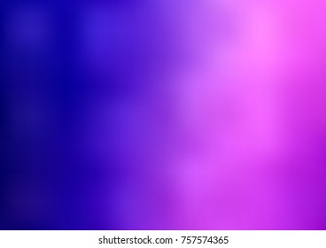 Light Purple, Pink vector blurred and colored pattern. Modern geometrical abstract illustration with gradient. Brand-new design for your business.
