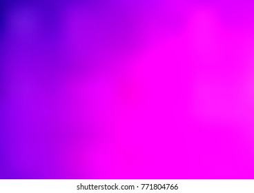 Light Purple, Pink vector blurred and colored background. Modern geometrical abstract illustration with gradient. The best blurred design for your business.