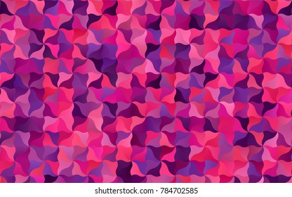 Light Purple, Pink vector blurred pattern. Shining crooked illustration in a brand-new style. The pattern of blurred lines for your business design.