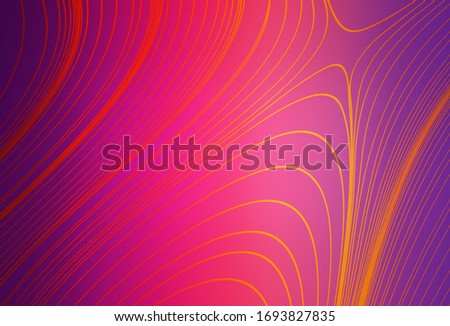 Light Purple, Pink vector blurred bright pattern. Modern abstract illustration with gradient. New style design for your brand book.