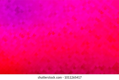 Light Purple, Pink vector blurry arched background. Geometric illustration in Origami style with gradient.  Brand-new design for your business.