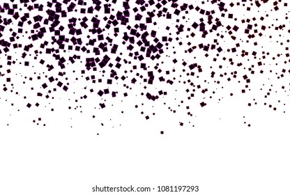 Light Purple, Pink vector blurry rectangular background. Geometric background in square style with gradient. The pattern can be used for brand-new background.