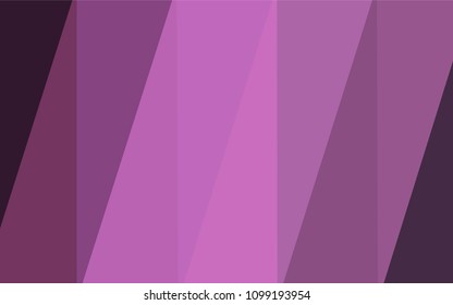 Light Purple, Pink vector blurry triangle template. Colorful illustration in abstract style with gradient. The best triangular design for your business.