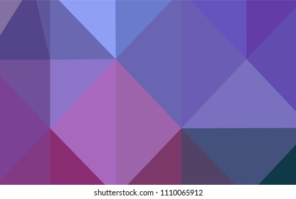 Light Purple, Pink vector blurry triangle template. Shining colored illustration in a new style. A completely new template for your business design.