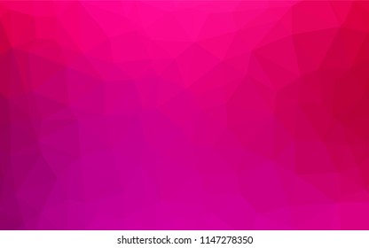Light Purple, Pink vector blurry hexagon texture. Shining colored illustration in a Brand new style. Brand new design for your business.