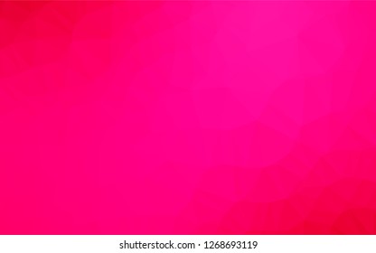 Light Purple, Pink vector blurry hexagon texture. Brand new colored illustration in blurry style with gradient. The best triangular design for your business.