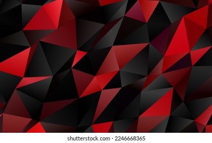 Hellviolett, rosafarbene, unscharfe Vektor-Dreieck-Muster. Moderne geometrische abstrakte Illustration mit Farbverlauf. Neues Design für Ihr Unternehmen.