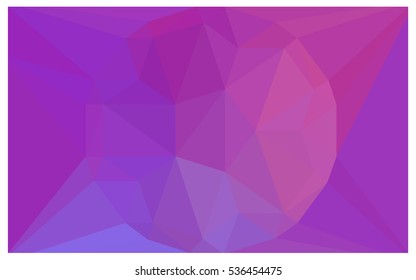 Light Purple Pink vector blurry triangle background design. Geometric background in Origami style with gradient. 