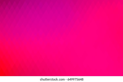 Light Purple, Pink vector blurry rectangular background. Geometric background in square style with gradient. The pattern can be used for brand-new background.