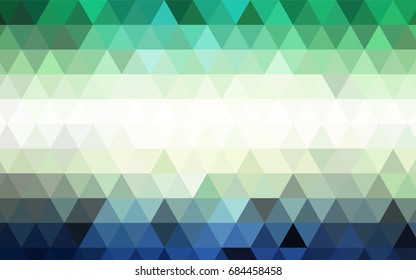 Light Purple, Pink vector blurry triangle background. Creative geometric illustration in Origami style with gradient. Brand-new design for your business.