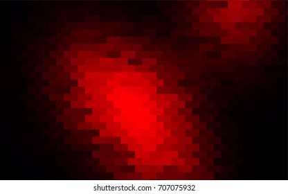 Light Purple, Pink vector blurry rectangular background. Geometric background in square style with gradient. The pattern can be used for brand-new background.