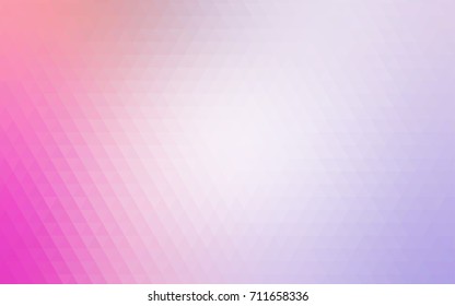 Light Purple, Pink vector blurry triangle template. Colorful illustration in abstract style with gradient. Brand-new design for your business.