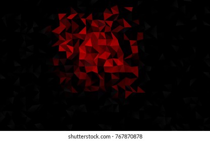 Light Purple, Pink vector blurry triangle template. A sample with polygonal shapes. The textured pattern can be used for background.