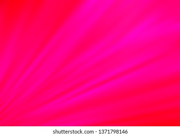 Light Purple, Pink vector bokeh pattern. Creative illustration in halftone style with gradient. A completely new template for your design.