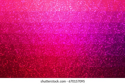 Light Purple, Pink vector christmas postcard low polygon background. Illustration consisting of triangles. Abstract triangular polygonal origami or crystal design of New Year celebration.