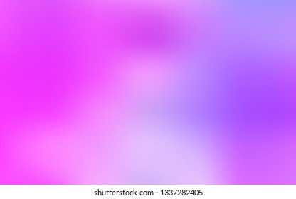 Light Purple, Pink vector colorful abstract background. Colorful abstract illustration with gradient. Background for designs.