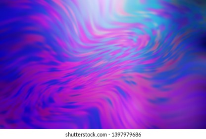 Light Purple, Pink vector colorful abstract texture. Colorful illustration in abstract style with gradient. Completely new design for your business.