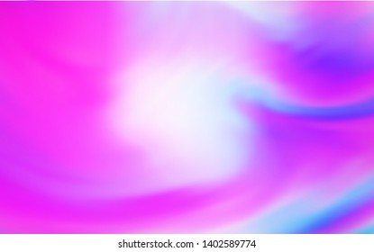 Light Purple, Pink vector colorful blur backdrop. New colored illustration in blur style with gradient. Smart design for your work.