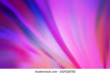 Light Purple, Pink vector colorful blur background. Glitter abstract illustration with gradient design. Smart design for your work.