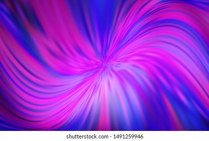Light Purple, Pink vector colorful abstract texture. Glitter abstract illustration with gradient design. Completely new design for your business.