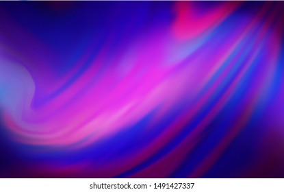 Light Purple, Pink vector colorful blur background. Creative illustration in halftone style with gradient. Blurred design for your web site.