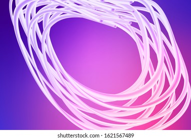 Light Purple, Pink vector colorful abstract texture. New colored illustration in blur style with gradient. New style for your business design.