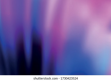 Light Purple, Pink vector colorful abstract texture. Glitter abstract illustration with gradient design. New design for your business.