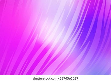 Light Purple, Pink vector colorful abstract texture. Glitter abstract illustration with gradient design. New style for your business design.