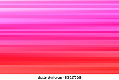 Light Purple, Pink vector cover with long lines. Glitter abstract illustration with colored sticks. The pattern can be used as ads, poster, banner for commercial.
