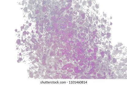 Light Purple, Pink vector cover with long lines. Glitter abstract illustration with colored sticks. The pattern can be used as ads, poster, banner for commercial.