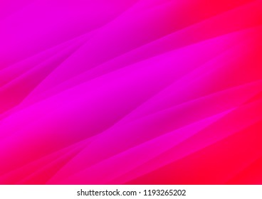 Light Purple, Pink vector cover with long lines. Blurred decorative design in simple style with lines. The pattern can be used as ads, poster, banner for commercial.