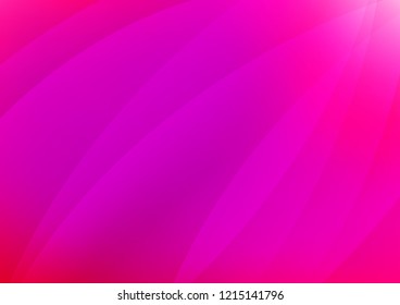 Light Purple, Pink vector cover with long lines. Modern geometrical abstract illustration with staves. Best design for your ad, poster, banner.