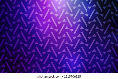 Light Purple, Pink vector cover with polygonal style. Beautiful illustration with triangles in nature style. Pattern for booklets, leaflets