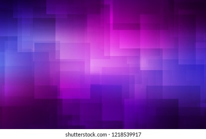 Light Purple, Pink vector cover with stright stripes. Decorative shining illustration with lines on abstract template. Best design for your ad, poster, banner.