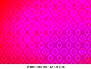 Light Purple, Pink vector cover in polygonal style. Modern abstract illustration with colorful rectangles. Modern template for your landing page.