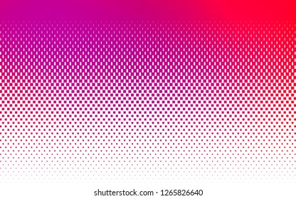 Light Purple, Pink vector cover in polygonal style. Rectangles on abstract background with colorful gradient. Pattern can be used for websites.