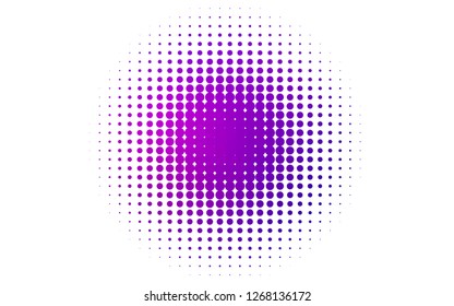 Light Purple, Pink vector cover with spots. Modern abstract illustration with colorful water drops. Pattern for beautiful websites.