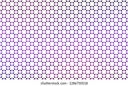 Light Purple, Pink vector cover in polygonal style. Beautiful illustration with triangles in nature style. Pattern can be used for websites.