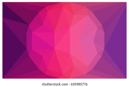 Light Purple, Pink vector diamond Pattern. Geometric Gemstone sample. Repeating template with a gem in center. Jewelry gems texture for your design. Pattern can be used for background.