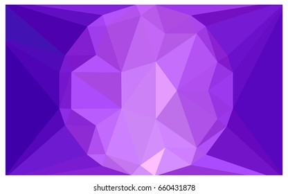 Light Purple, Pink vector diamond Pattern. Geometric Gemstone sample. Repeating template with a gem in center. Jewelry gems texture for your design. Pattern can be used for background.