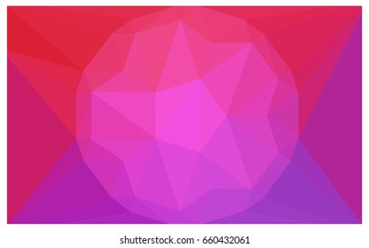 Light Purple, Pink vector diamond Pattern. Geometric Gemstone sample. Repeating template with a gem in center. Jewelry gems texture for your design. Pattern can be used for background.