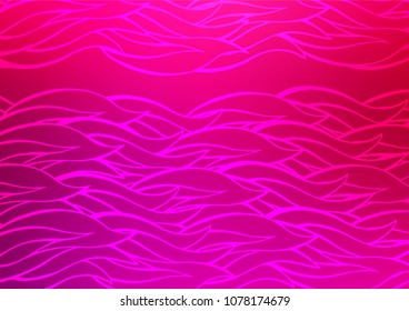 Light Purple, Pink vector doodle blurred background. Glitter abstract illustration with doodles and Zen tangles. A completely new template for your business design.