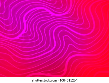 Light Purple, Pink vector doodle blurred template. Doodles on blurred abstract background with gradient. The elegant pattern can be used as a part of a brand book.