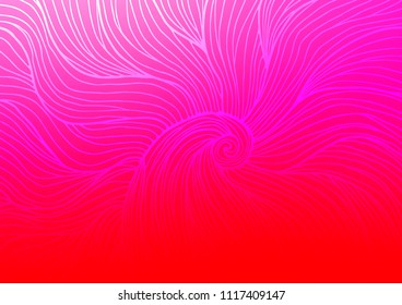 Light Purple, Pink vector doodle blurred texture. Blurred decorative design in Indian style with Zen tangles. The pattern can be used for coloring books and pages for kids.